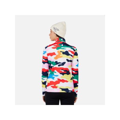 3. ROSSIGNOL W JCC BOOSTER HZ women's sweatshirt multicolor