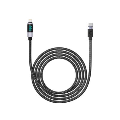 3. Orico LDC2L USB-C to Lightning PD 29W Cable with LED Display 480Mbps 2m - Black