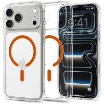 Spigen Ultra Hybrid MagSafe Case for iPhone 18 Pro / 17 Pro - Transparent Orange