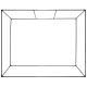 23. GREENHOUSE FOR TOMATOES AND CUCUMBERS 200x77x168-150CM PE GREEN