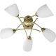 2. Classic chandelier, Activejet NIKITA Patina ceiling hanging lamp, 5xE27, for the living room