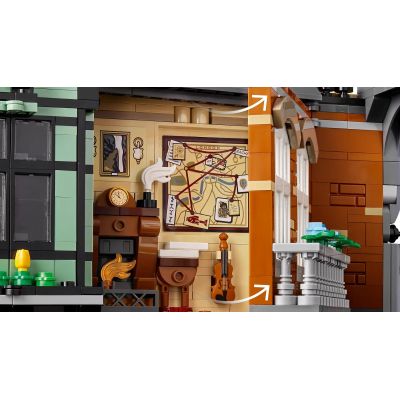 6. LEGO ICONS 10351 Sherlock Holmes: Book nook