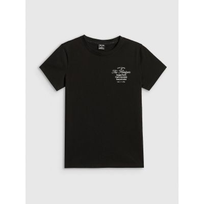 Women's regular printed T-shirt 4F 4FRSS26TTSHF4537-20S