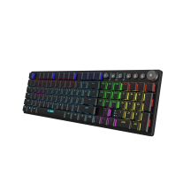 I-BOX AURORA K-6 RGB MECHANICAL KEYBOARD, RED SWITCH, LOW PROFILE GAMING