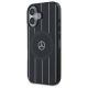 2. Mercedes MB Double Layer Crossed Lines MagSafe case for iPhone 16 - black