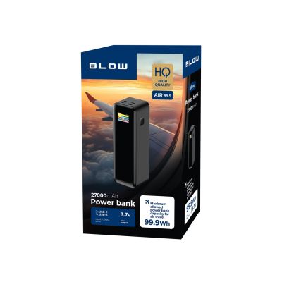 2. BLOW POWER BANK 27000MAH PD 140W AIR99.9 BLACK