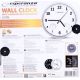 3. Esperanza LYON EHC016K wall clock (black)