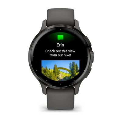 17. Garmin Venu 3S Pebble Gray Watch