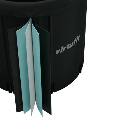 55. VIRTUFIT ICE BATH XXL - 375 LITERS - ANTHRACITE - WITH ACCESSORIES