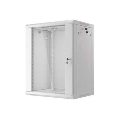 5. Lanberg WF01-6415-10S 15U Rack Wall-mounted Cabinet Gray