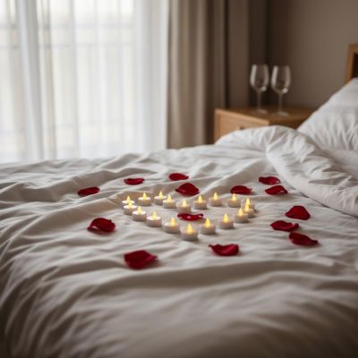 14. SET OF 2 TEA LIGHT LED TIMER CANDLES WHITE