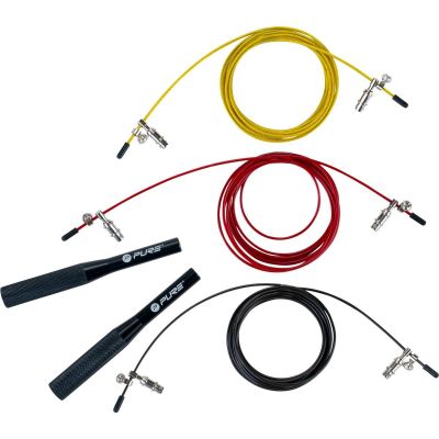 23. 3-IN-1 WEIGHTED SKIPPING ROPE, REPLACEABLE LINES, PURE 2 IMPROWE