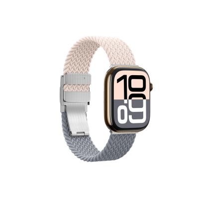 8. Set of 2 AmazingThing Blend Band for Apple Watch 45/46/49mm - Pink-Gray/Pink