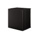 47. 19" 12U wall-mounted network cabinet, SOHO PRO 595 x 540 x 400 mm, glass door, black, unassembled, 60 kg