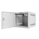 5. LANBERG WALL-MOUNTED RACK CABINET 10" 4U 280X310 GRAY, METAL DOORS (FLAT PACK) WF10-2304-00S