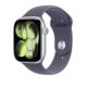 Apple Watch Series 11 GPS 42mm Silver Aluminum Case with Purple Fog Sport Band - S/M