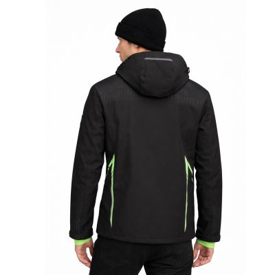 3. Softshell Men's Geographical Norway Trelino Black-Green Db Men 0124 black / green (WZ8556H/GN-Black / Green)