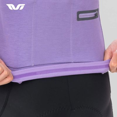 3. Rockbros YPW065 TVI Women's Long Sleeve Cycling Jersey Fall/Winter S - Purple