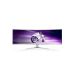 27. Philips Evnia 8000 49M2C8900/00 computer monitor 124.2 cm (48.9") 5120 x 1440 px Dual QHD QDOLED White
