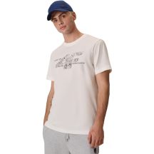 Men’s T-shirt 4F M3573 Off-White 4FWAW26TTSHM3573 11S