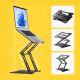 10. Wozinsky WRS-CPY75DSB Aluminum Laptop and Tablet Stand + Free Smartphone Stand - Black