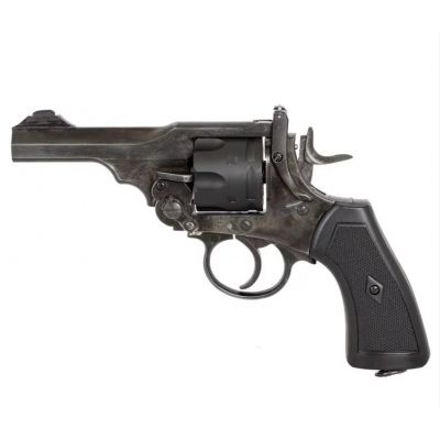 11. WEBLEY MKVI .455 Police revolver, cal. 5.5 mm, Diabolo, 6-shot cartridges, 4" barrel, CO2 Battlefield Ekp do17J