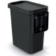 4. WASTE BIN 12 L SYSTEMA SORTIBOX BLACK RECYCLING