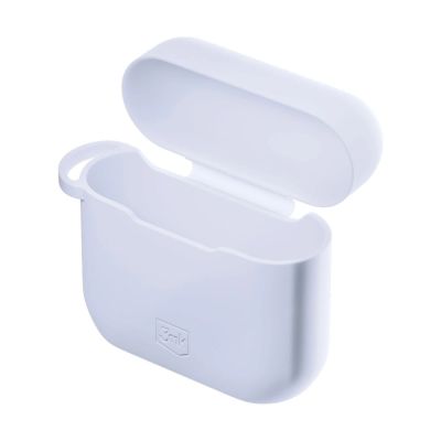5. 3mk Silicon AirPods Case for AirPods 3 - white