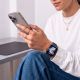 7. Tech-Protect Silicone Strap for Apple Watch 40/41/42 mm - Navy Blue
