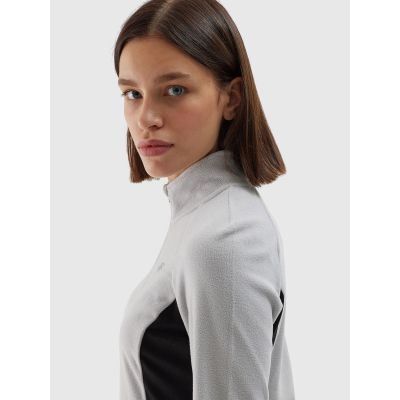 4. Women's thermal fleece underwear (top) 4F 4FWAW24UFLEF049-27S