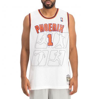 Mitchell &amp; Ness Phoenix NBA Alternate Jersey Suns 2002 Anfernee Hardaway M SMJY4443-PSU02AHAWHIT