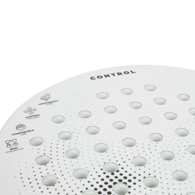 6. VIRTUFIT PADEL CONTROL RACKET - WHITE AND BLACK