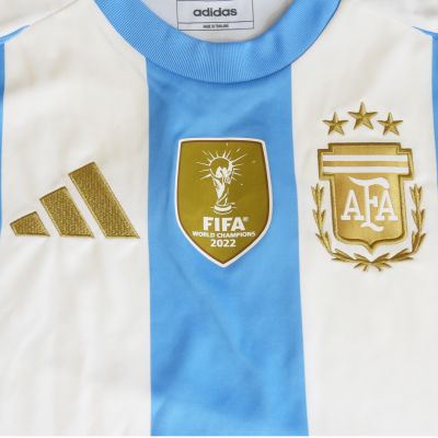 3. Adidas Argentina 24 Home AFA Mundial Match Shirt - IP8409
