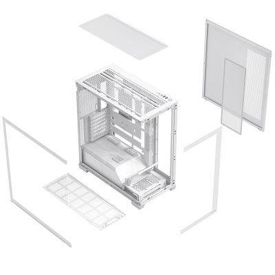 11. MODECOM VOLCANO STELLAR PLUS MIDI CASE WHITE