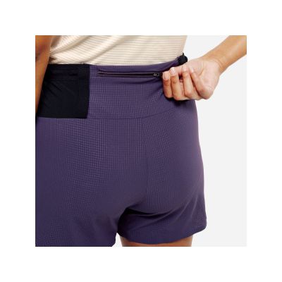 6. MILLET Intense Pro Light Women's Shorts W 5'' Purple Plum