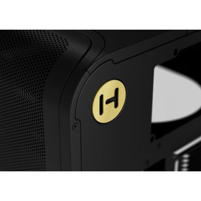 8. HYTE X50 MID TOWER CASE PITCH BLACK