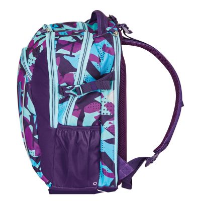 4. Herlitz Ultimate CamoPurple Backpack School Backpack Blue, Purple Polyester