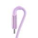 2. Joyroom S-A59 Vibrant Series 3A USB-A - USB-C Cable 1.2m - Purple
