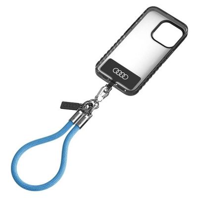 2. Audi Crossbody Lanyard Universal 28cm x 8mm - Blue