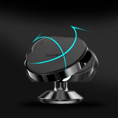 13. Baseus Small Ears Series SUER-B01 Magnetic Car Dashboard Mount - Black