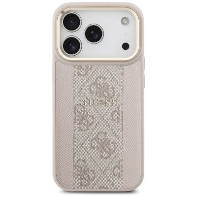 3. Guess 4G Stripe MagSafe Case for iPhone 17 Pro - Pink