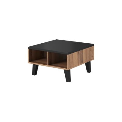 LOTTA 60 wotan coffee table + matt black