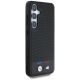 4. BMW Leather Tricolor Stripe MagSafe Case for Samsung Galaxy S25 - Black