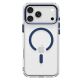 3. Spigen Ultra Hybrid Optik S MagSafe Case for iPhone 18 Pro Max / 17 Pro Max - Clear Navy Blue