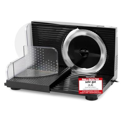 2. Emerio MS-125000.1 slicer Electric current 100 W Black Stainless steel