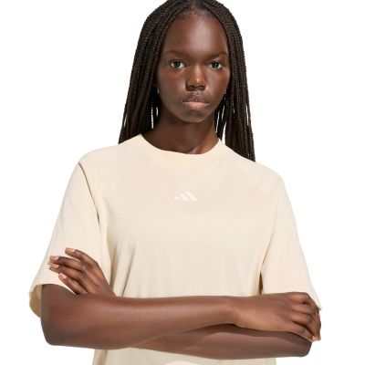 4. Women's adidas Kit Small Logo T-shirt cream KT0302