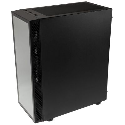 6. Gaming Case, Kolink VOID RIFT Midi Tower Case, Black