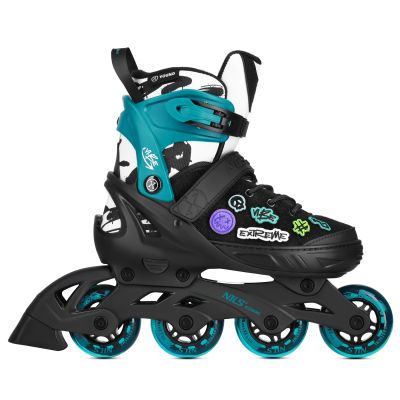 4. NA2053A VIBE TURQUOISE ROLLER SKATES SIZE M (37-40) NILS EXTREME