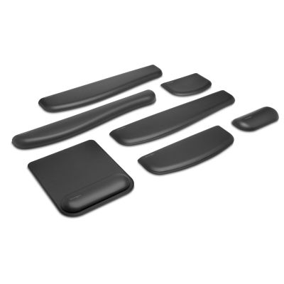 6. Kensington ErgoSoft Mouse Pad with Wrist Rest, Black