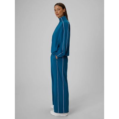 4. Women's quick-drying wide-leg trousers 4F 4FRSS26TTROF1966-46S